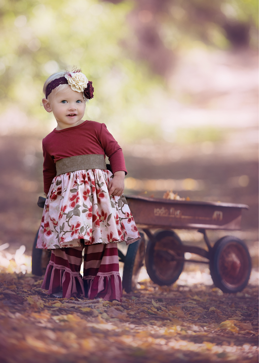 Deep Red Knit