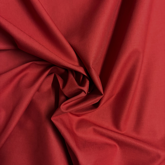 Red Solid Cotton