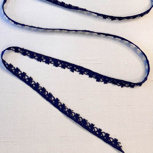 Navy Lace