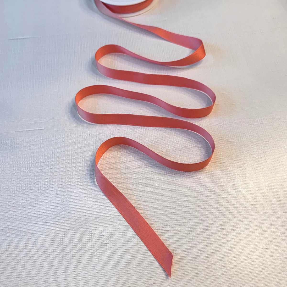 Soft Orange Ribbon