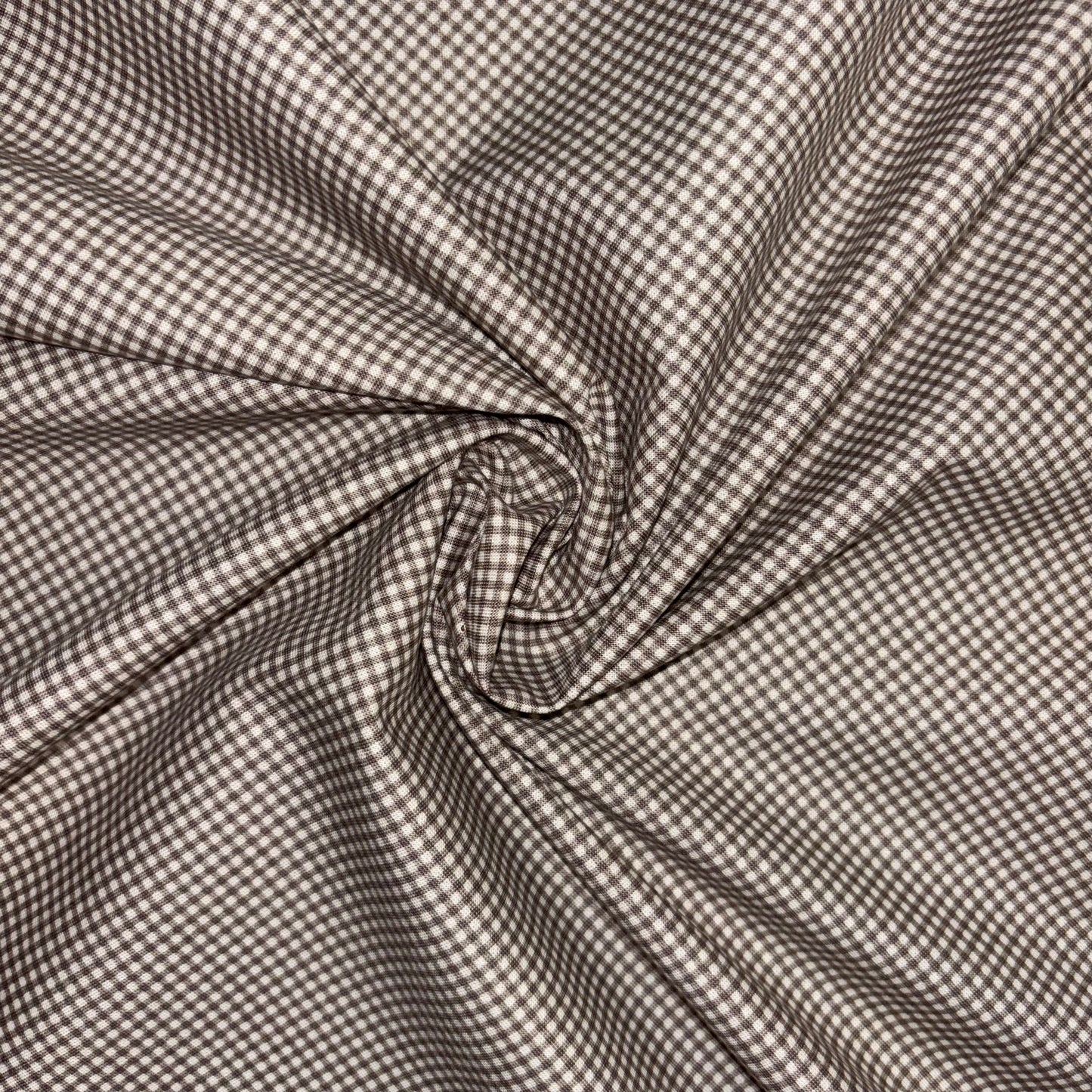 Gray and Ivory Gingham