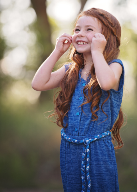 Blue Bonnet Hacci Knit-