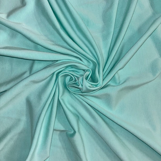 Teal Solid Jersey Knit