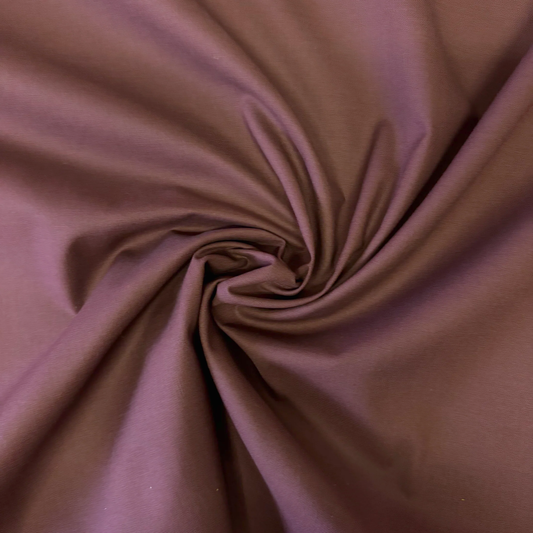 Deep Plum Solid Cotton
