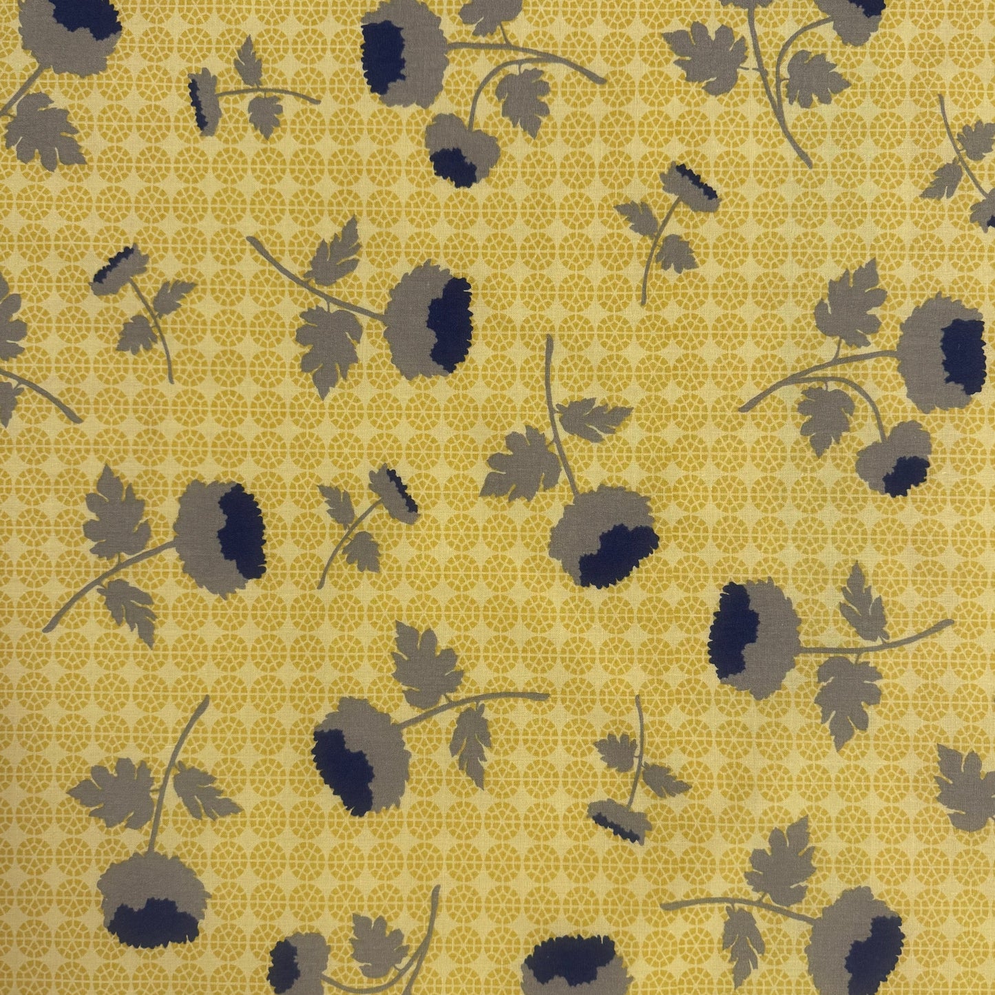 Yellow & Royal Floral
