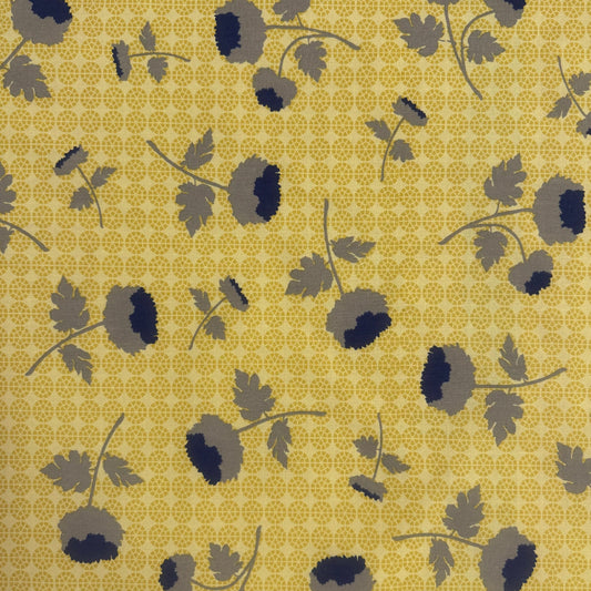 Yellow & Royal Floral
