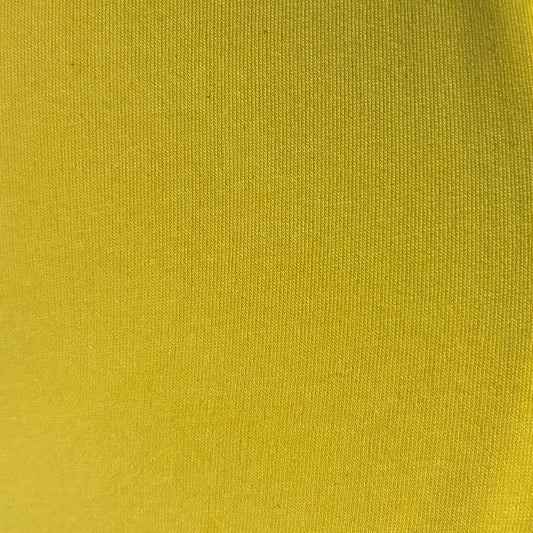 Yellow French Terry Knit - 56" wide