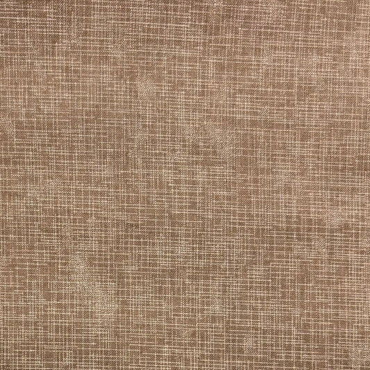 Taupe Cotton Linen Print