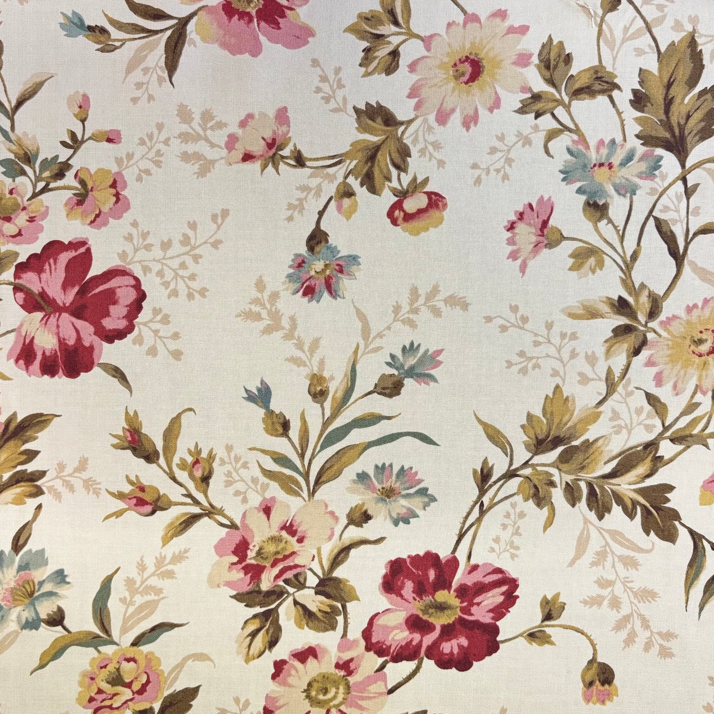 Tan Vintage Floral