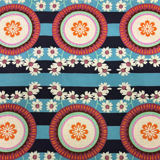 Chamomile Floral Stripe