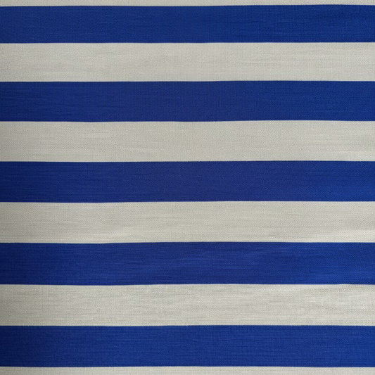 Royal & Gray Stripe Jersey Knit