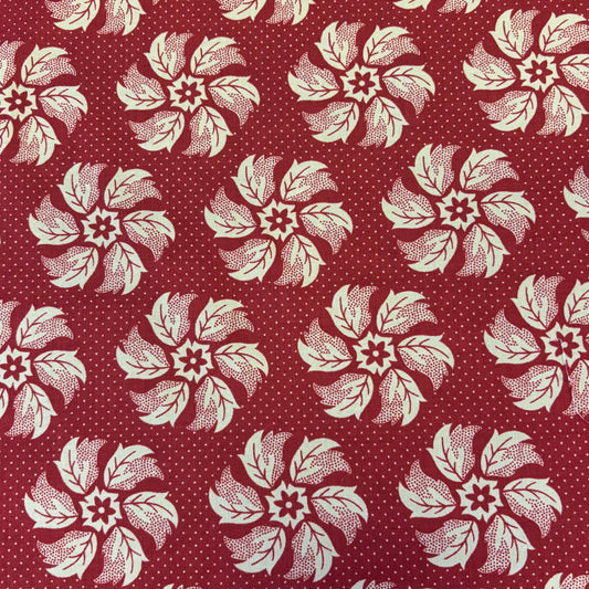 Red Flower Pin Wheel