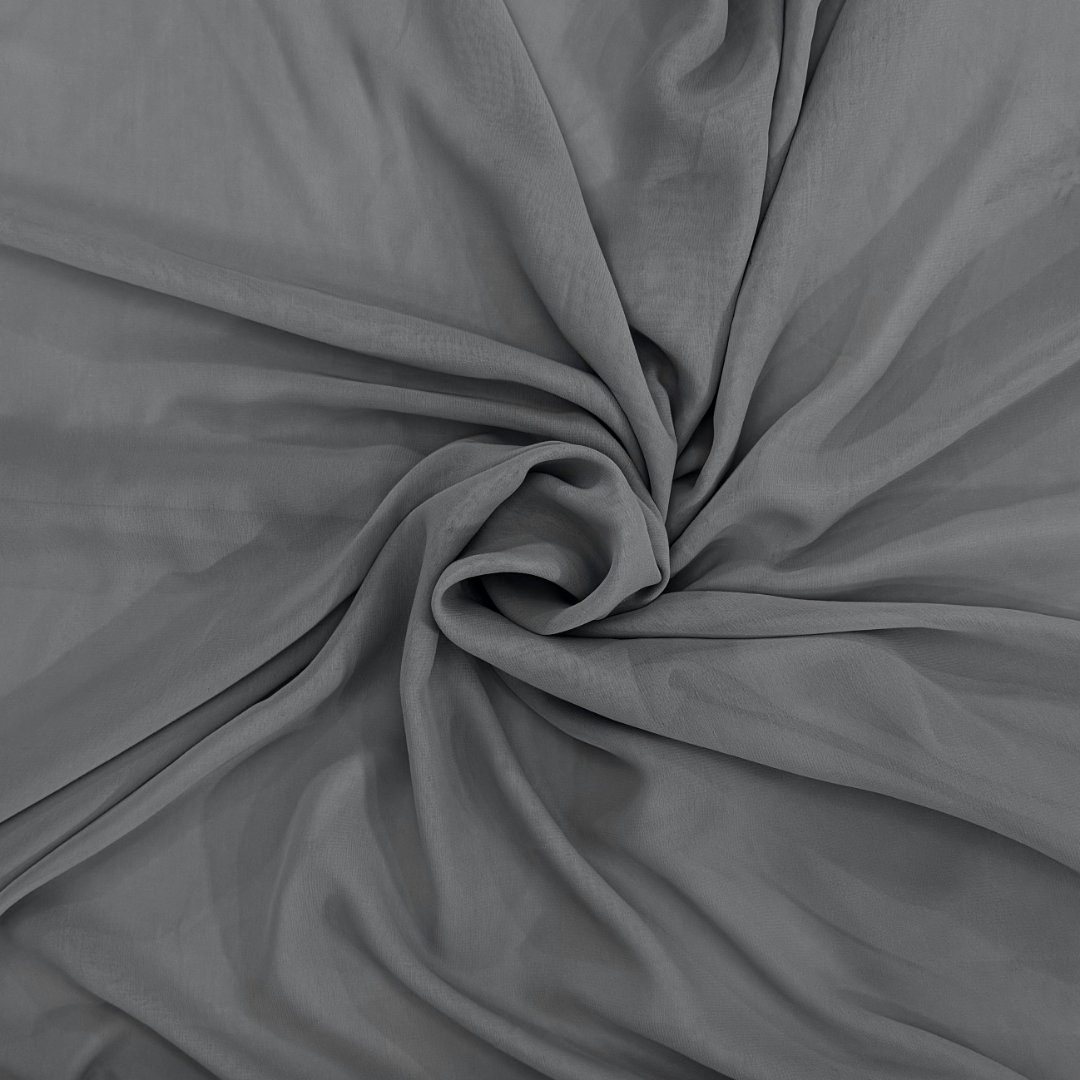 Grey Chiffon