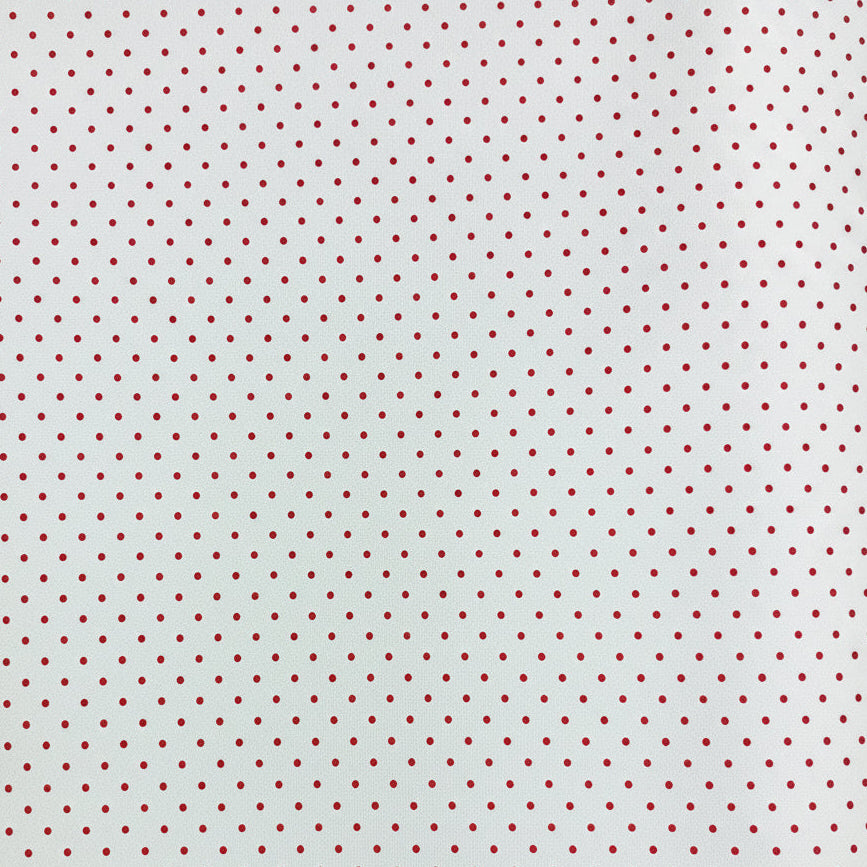 Moda Red Dot on white