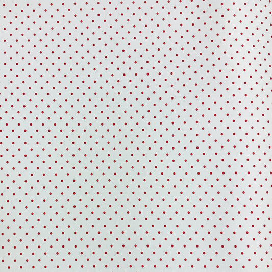 Moda Red Dot on white