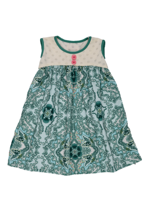 Ivory Burnout Polkadot