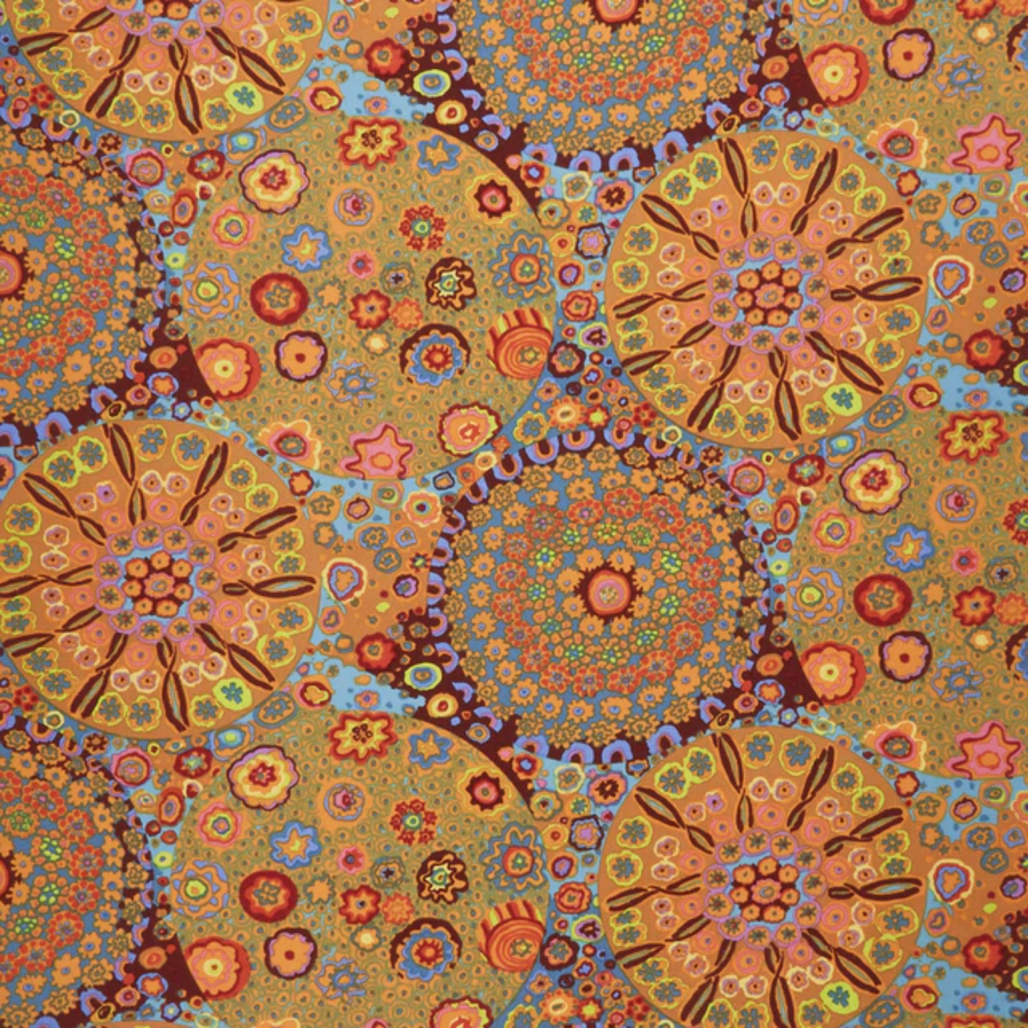 Kaffe Fassett Millifore Fabric in Gold