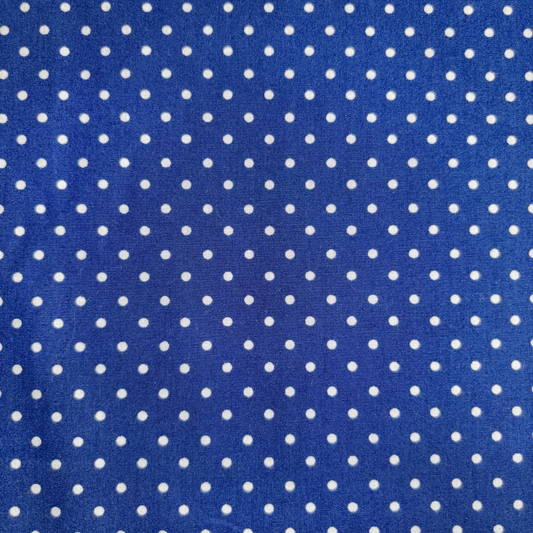 Navy Polka Dot