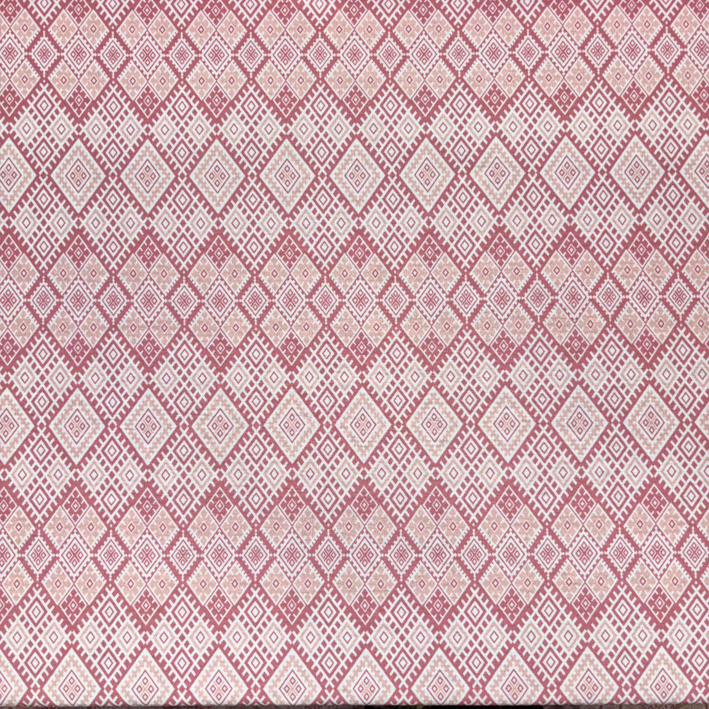 Pink Geometric Knit