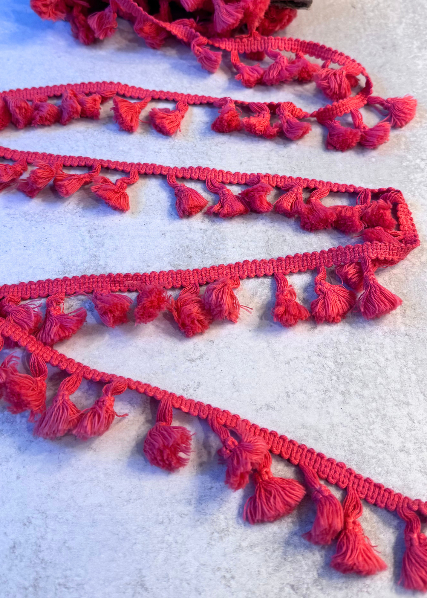 Red Tassel Trim