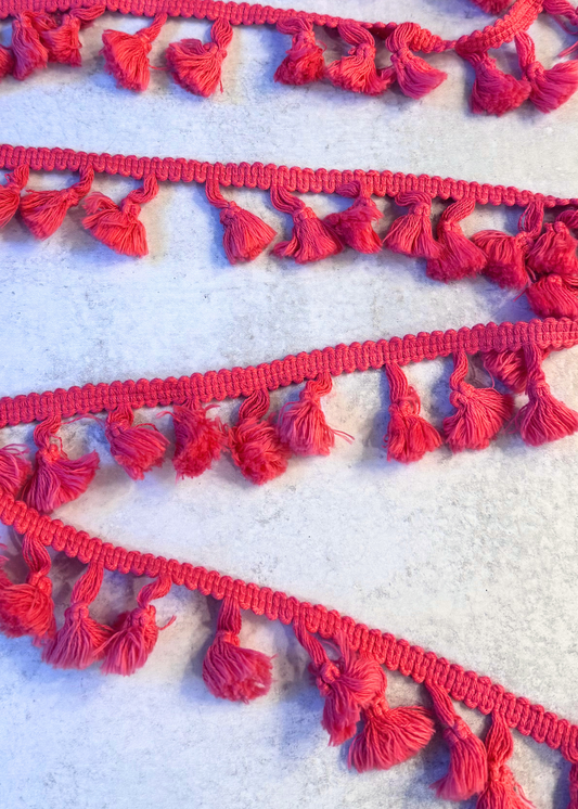 Red Tassel Trim