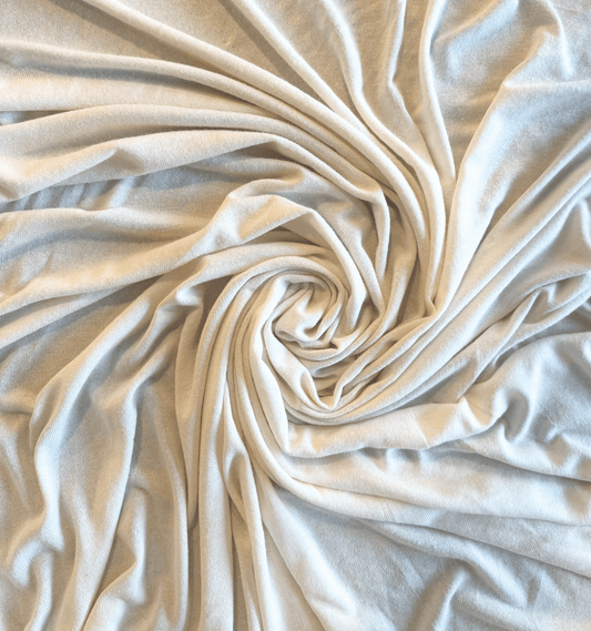 Modal Sweater Knit in Cream
