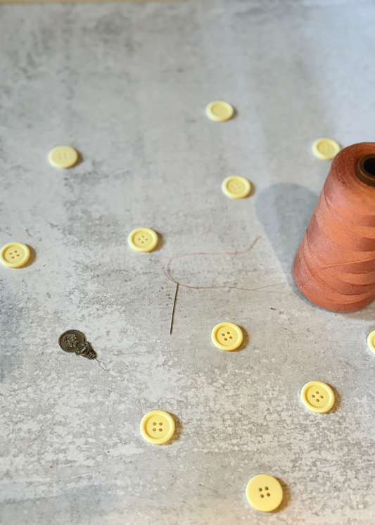 Buttery Cream Button