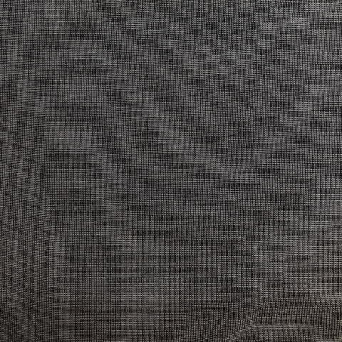 Navy & White Textured Woven Cotton