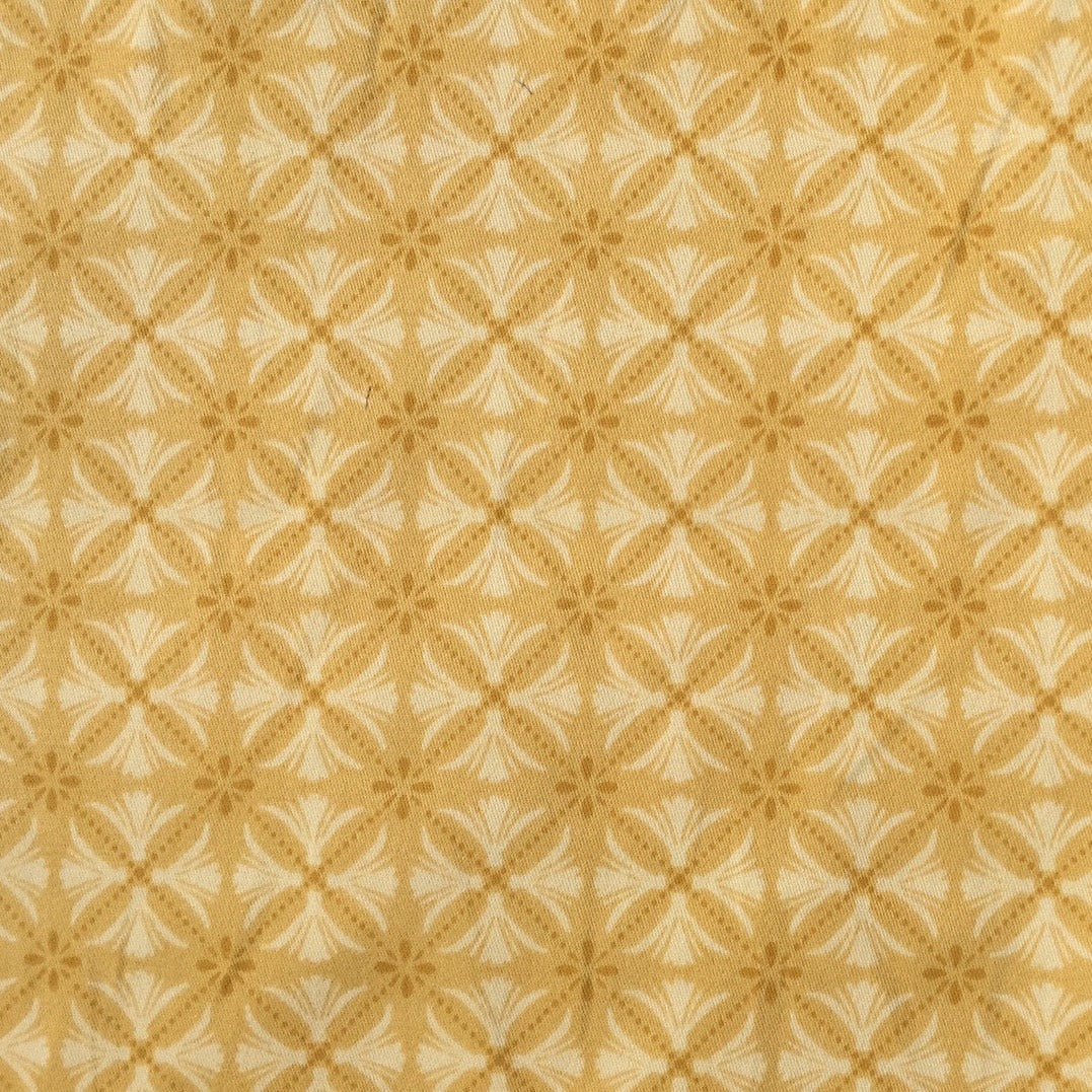 Geometric Gold Medallion - Poplin -