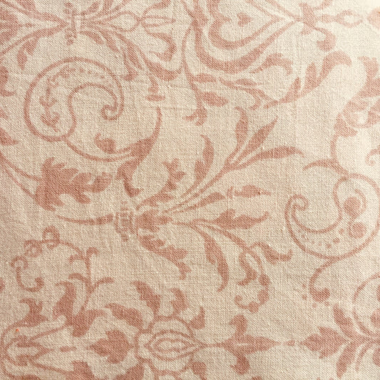 Pink/Peach Tonal Damask Poplin  -