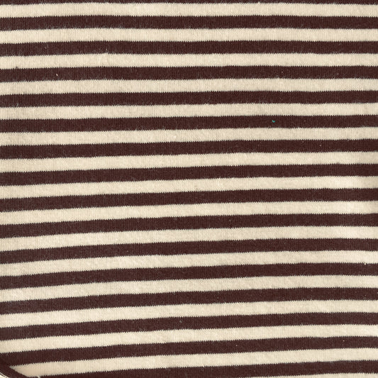 Brown/Cream Mini Stripe Knit