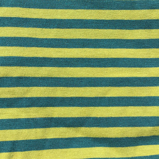 Green Stripe Knit 1/4" Stripe