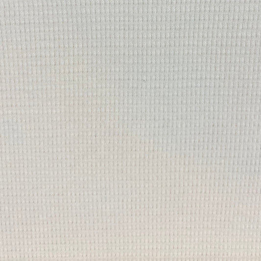 Cream Waffle Weave Knit -